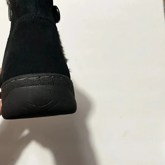 Khombu Iris Leather Winter & Snow Boots Black 9 - Picture 5 of 8